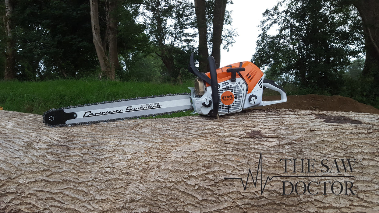 Cannon 24 Inch DuraLite,CSB-S1-24-63-DL-3 - DuraLite, Replaceable Sprocket Tip, Stihl S1 Mount, 24 Inches, .063 Gauge, 3/8 Pitch, 84 Drive Links