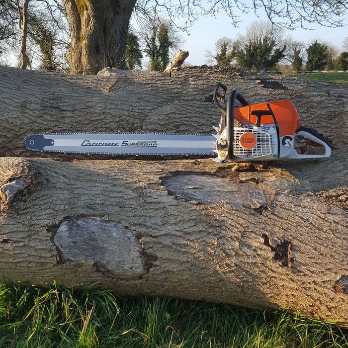 Cannon 28 Inch DuraLite, CSB-S1-28-63-DL-3 - DuraLite, Replaceable Sprocket Tip, Stihl S1 Mount, 28 Inches, .063 Gauge, 3/8 Pitch, 91 Drive Links