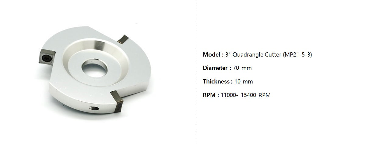 3” Square Cutter (MP21-5-3)