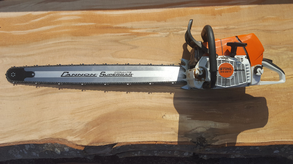 Cannon 28 Inch DuraLite, CSB-S1-28-63-DL-3 - DuraLite, Replaceable Sprocket Tip, Stihl S1 Mount, 28 Inches, .063 Gauge, 3/8 Pitch, 91 Drive Links