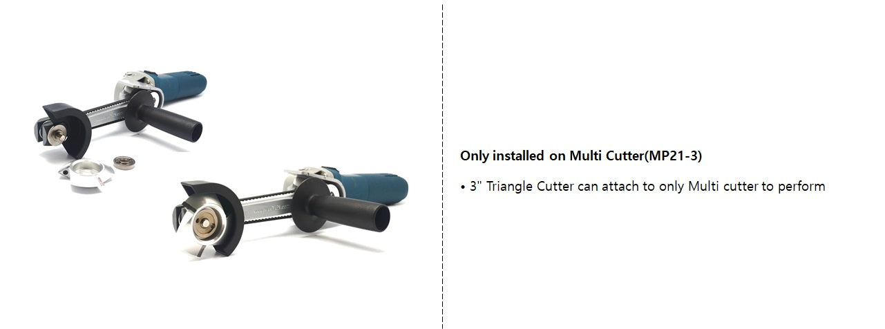 3” Triangle Cutter (MP21-6)