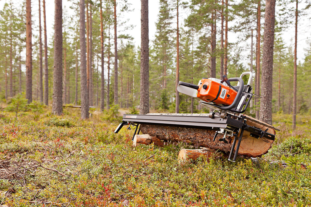 Timberjig with guide rail package (Guide rail package includes: 3x1m guide rails, 2x joint coupler, guide rail support)