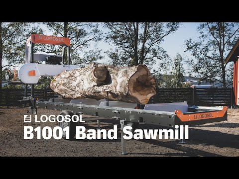 LOGOSOL B1001 Band Sawmill