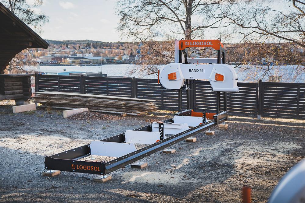 B751 Band Sawmill with 4.6 kW Electric Motor.